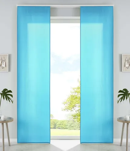 Vorhänge & Gardinen Türkis von Gardinenbox