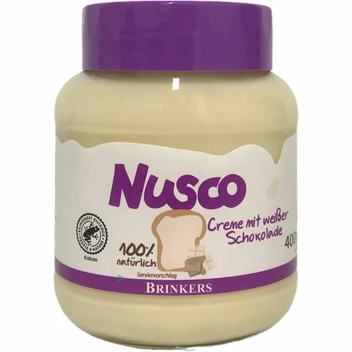 Nusco White Chocolate Schokocreme