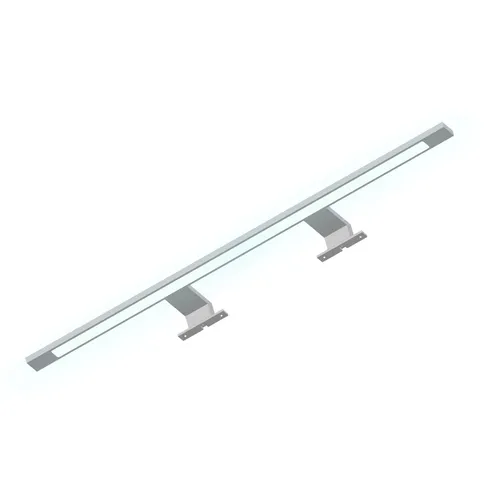 LED Bad Spiegel-Leuchte 740mm - Elegante Aluminium-Lampe mit IP44 Schutz, ideal für Badezimmer und andere Räume, sorgt für helles, neutrales Licht (4000K) und hat eine hohe Lichtausbeute von 1150 Lumen.