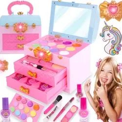 MalPlay Kinder Schminktasche | Make-Up Set für Mädchen ab 3 Jahren