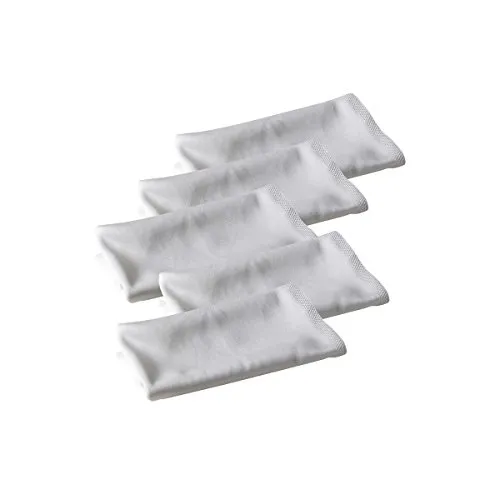 Rollei Objektiv Reinigungstücher - Fünf staubfreie Mikrofasertücher für Objektive, Linsen, Displays und Filter (15 x 15 cm)