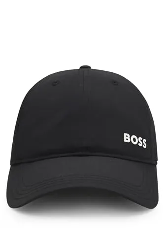 BOSS Lach-RS HAT Black1 Einheitsgröße - Stylische Strickmütze für Herren aus 100% Polyamid, bietet optimalen Tragekomfort und schützt vor Kälte.