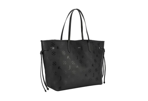 Joop! Schultertasche Damen - Geräumiger Shopper in Schwarz mit Hakenverschluss - Damen-Shopper, sehr geräumig und stilvoll, ideal für den täglichen Gebrauch oder besondere Anlässe.
