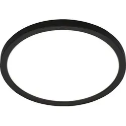 LED Deckenlampe LED Panel Deckenleuchte Flach Indirektes Licht Neutralweiß - Schwarz