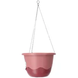 Plastia Blumenampel Mareta 30 rosa wasserspeicher in pink von Plastia