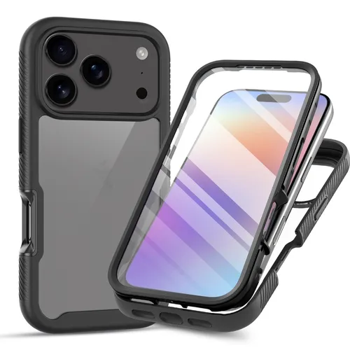 Schutz Hülle  360 Grad TPU mit Integriertem Displayschutz für iPhone 17 Pro Max