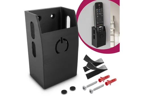 Mobilefox Fernbedienungshalter Wand Halterung passend für Universal TV Fernseher Wandhalterung