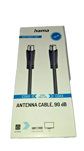 Hama 00205052 Koaxialkabel Schwarz