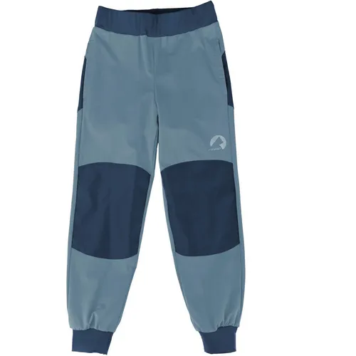 Finkid Kid's Suoja Protect Freizeithose Gr 90/100 blau/grau von finkid