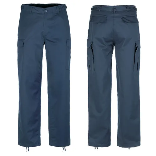 US Ranger Hose navy blau - Arbeitshose für Herren in Gr. S-7XL - Wanderhosen aus Baumwollmischung mit Cargo-Taschen, schmutzabweisend und pflegeleicht – ideal für Outdoor-Aktivitäten und den Alltag.