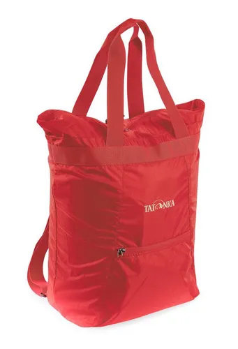 TATONKA® Schultertasche rot - Gürteltasche aus robustem 100% Polyester, leicht und ideal für Freizeit und Alltag mit einem Gewicht von nur 245 g.