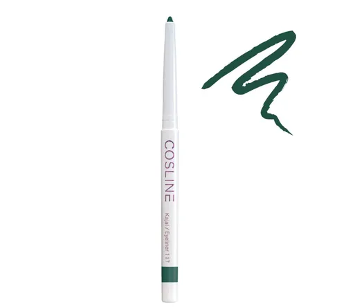 Cosline Cosmetics Kajal wasserfest, langanhaltend, cremig, 25 Farben, intensive Pigmentierung