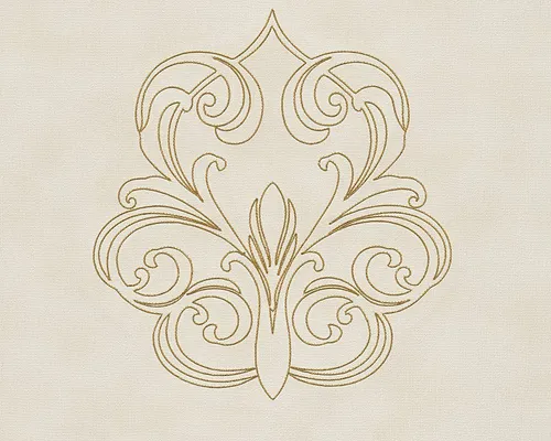 Architects Paper 70er Tapete Creme, Gold - Retro Flair für Ihr Zuhause - Tapetenrolle mit 70er Jahre Design, hochwertig und ideal für kreative Wohnräume.