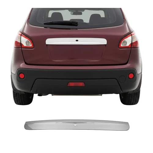 OMAC Zierleisten-Aufkleber für Nissan Qashqai +2 (2008-2014) - Hochwertiger Zierleisten-Aufkleber aus rostfreiem Stahl, der Ihr Fahrzeug vor Kratzern schützt und ihm einen eleganten Look verleiht. Einfache Installation ohne Bohren, perfekte Passform und einfache Reinigung.