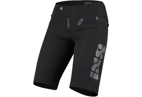 iXS Kids MTB-Shorts Trigger Schwarz Gr. L - Hosen für junge Mountainbiker, ideal für Downhill und Trail. Robuste Verarbeitung für maximale Bewegungsfreiheit und Komfort.