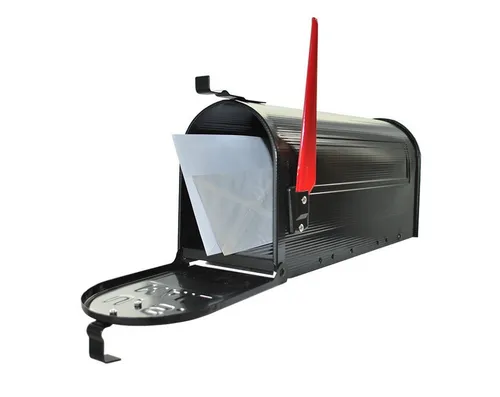 HELO24 Amerikanischer Briefkasten Weiß W3 in weiß von helo24