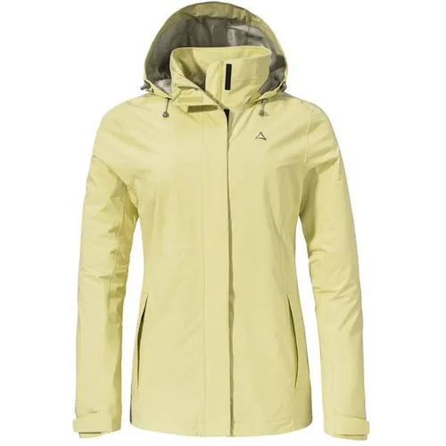 Damen Jacke GMUND L 38 - Funktionsjacke aus strapazierfähigem VENTURI Ripstop Material, wasserdicht (10.000 mm) und winddicht, ideal für Wanderungen bei jedem Wetter.