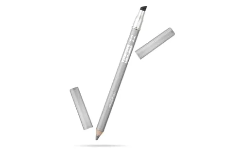 Pupa Multiplay Eyes Pencil Pure Silver - Dreifach verwendbarer Eyeliner, Lidschatten und Kajal - Geeignet für empfindliche Augen und Kontaktlinsen (Farbe 22 Pure Silver) Größe 1,2 g