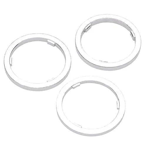 Point Unisex Kasettennaben-2404014200 Distanzringe Für Kasettennaben, silber, 3mm/4mm/4,5mm EU