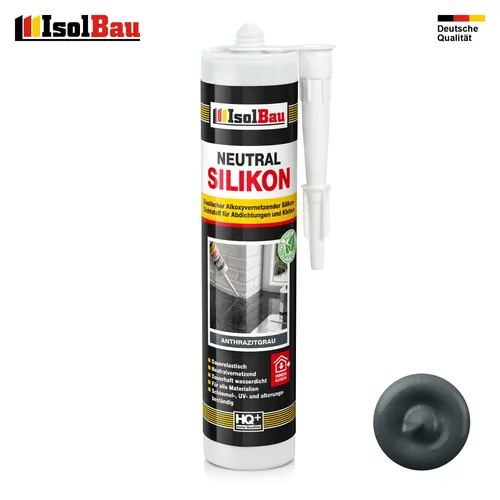 Produktbild Neutralsilikon Naturstein Silikon Marmor Sanitär Inn/Auß 1 x 300ml Anthrazitgrau