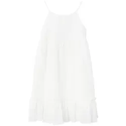 Name It Jerseykleid Fimia mit Rüschen in weiß von NAME IT