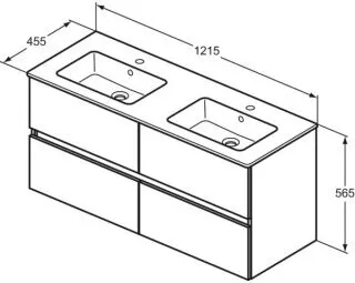 Ideal Standard Wasch- und Schminktische von Ideal Standard
