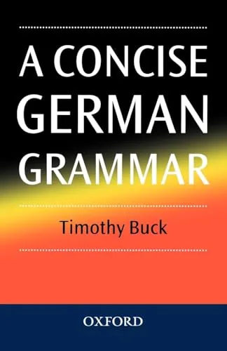 Produktbild A Concise German Grammar