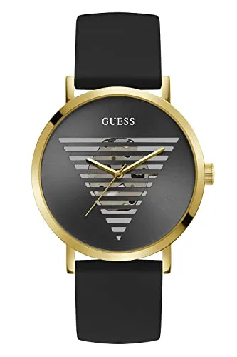 Guess Idol Herrenuhr Guess-GW0503G1 - Schwarz in silber von GUESS