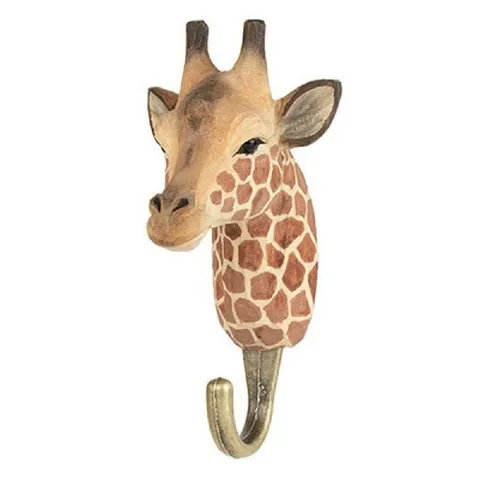 Wildlife Garden Dekoobjekt Kleiderhaken DecoHook Giraffe - Deko-Objekte mit einzigartigem Giraffen-Design, ideal für kreative Wohnräume und als praktischer Kleiderhaken.