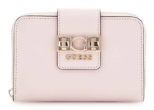 Guess Geldbörse Zip Around Card Case in pink von GUESS