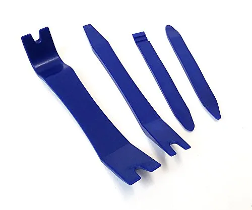 Maxxcount 4 TLG. Satz Montagehebel zum Demontieren von Verkleidungen, Zierleisten, Clipsen etc.