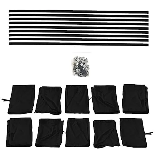 BREMER SITZBEZÜGE Maß Gardinen für Mercedes Vito W447 mittlerer Radstand ab 2014 (728) in Schwarz