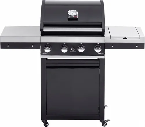 Grandhall Gasgrill Premium G4 Trolley 14 kW mit 4 Brennern von Grandhall