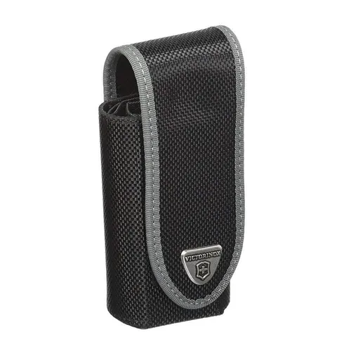 Victorinox Gürteletui Nylon schwarz - Multifunktionales Accessoire für Taschenmesser - Praktisches Gürteletui aus robustem Nylon mit Klettverschluss, ideal zur Aufbewahrung von SwissTool Serie Spirit Plus Taschenmessern.