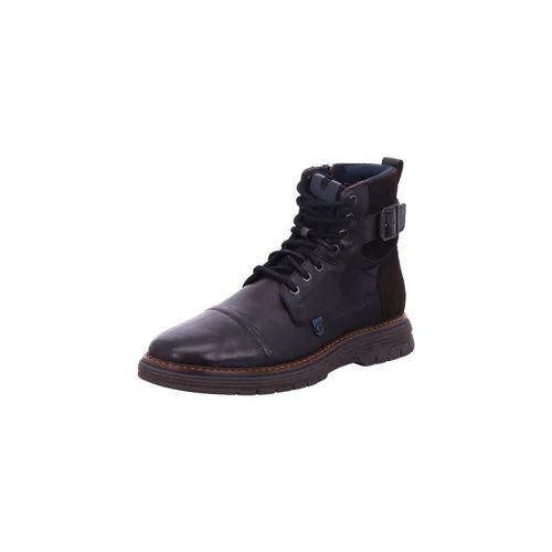 Bullboxer 7RF0020201 3541 Braun Boot Gr. 44 – Stilvoll und Bequem - Hochwertiger Braun Boot mit Reißverschluss, ideal für jeden Anlass. Atmungsaktives Glattleder und 10 cm Blockabsatz bieten Komfort und Stil.