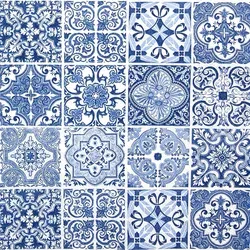 Papierservietten Blau von Home Fashion