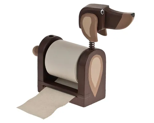 matches21 HOME & HOBBY Notizblockhalter Dackel Holz Bausatz 10J Holzbaukasten