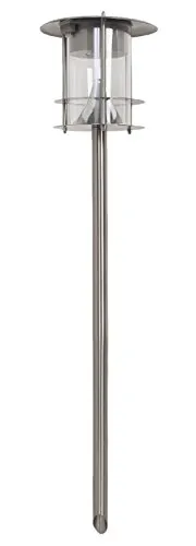 Produktbild colourliving LED Solarleuchte Edelstahl