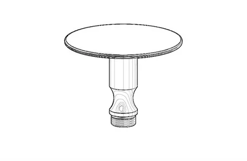 Dornbracht Stopfen D. 63 x 48 mm Chrom 093120097-00
