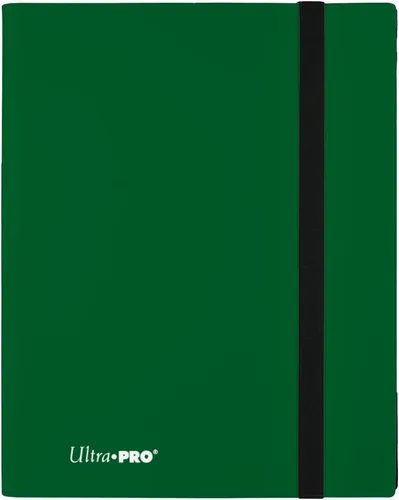 UltraPRO Sammelkarte 9-Pocket Pro Binder Eclipse - Sammelkartenalbum - Praktisches Sammelkartenalbum in Forest Green, ideal für die sichere Aufbewahrung und den Schutz Ihrer wertvollen Karten.