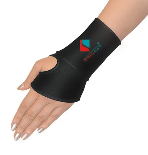 Tonus Elast Handgelenkbandage NEOPREN mit Klettverschluss - Handgelenkbandage aus 80% Neopren für optimalen Halt und Schutz. Ideal zur Unterstützung des Handgelenks. Einheitsgröße, leicht und komfortabel im täglichen Einsatz.