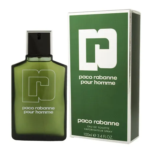 Paco Rabanne Pour Homme - Eau de Toilette Spray 100 ml, frischer und aromatischer Duft für abenteuerlustige Männer