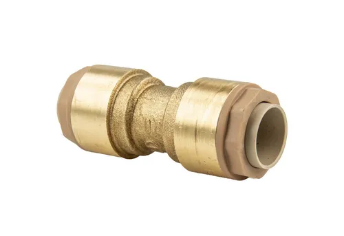 ITAP s.p.a. Steckfitting ITAP-FIT Messing-Steckverbinder Kupplung, gerade für Cu-Rohr, Ø 12 mm
