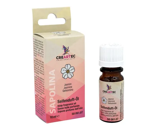10ml CREARTEC Sapolina Seifenduftöl Jasmin - für die eigene Seifenherstellung
