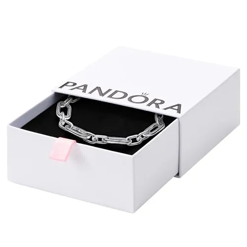 PANDORA ME Fünf Aufklappbare Links Gliederarmband - Armband für Damen aus Sterling Silber, personalisierbar mit Pandora ME Charms für unendliche Styling-Möglichkeiten.