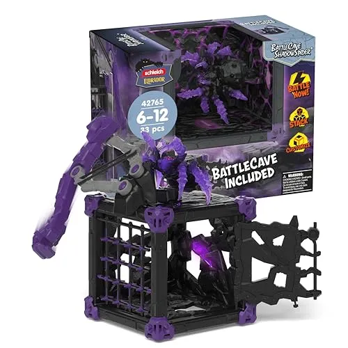 Eldrador Creatures BattleCave Schattenspinne - Spielfigur - Entdecke die Eldrador Creatures mit der Schattenspinne! Ideal für spannende Abenteuer ab 6 Jahren, fördert die Kreativität und macht jedes Spiel einzigartig.