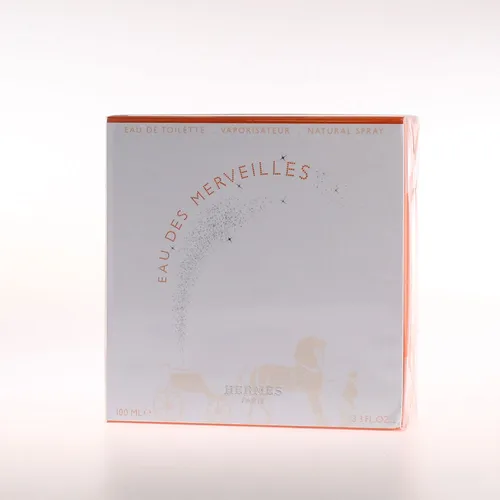 Hermès Eau Des Merveilles Eau de Toilette 100 ml - Damenduft, der Sie in eine magische Welt entführt mit orientalischen und fougère Noten. Ein einzigartiges Aroma aus Orange, Veilchen und Zeder, das für kreative Damen ideal ist.