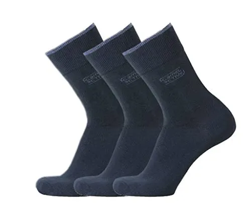 camel active Herren Socken 3er Pack uni basic, Size:43-46