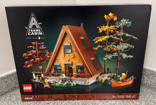 LEGO Ideas: Finnhütte (21338) - Kreatives Bauvergnügen - LEGO (R) Komplette Sets & Packs, 2082 Teile für Architektur-Enthusiasten, ideal für kreative Bauprojekte und detailreiche Modelle.