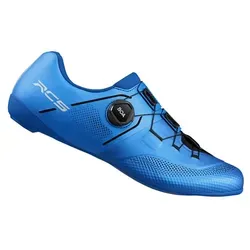 Shimano RC503 Rennrad-Fahrradschuhe, blau - Hochwertige Fahrradschuhe mit BOA® Fit System für optimale Passform und carbonfaserverstärkter Sohle für beste Kraftübertragung, ideal für ambitionierte Rennradfahrer.